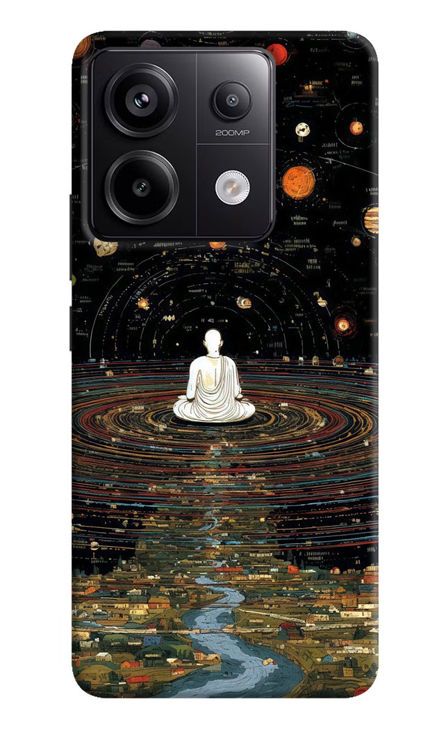 Space Monk Redmi Note 13 Pro 5G Hard Case Back Cover by Casekaro