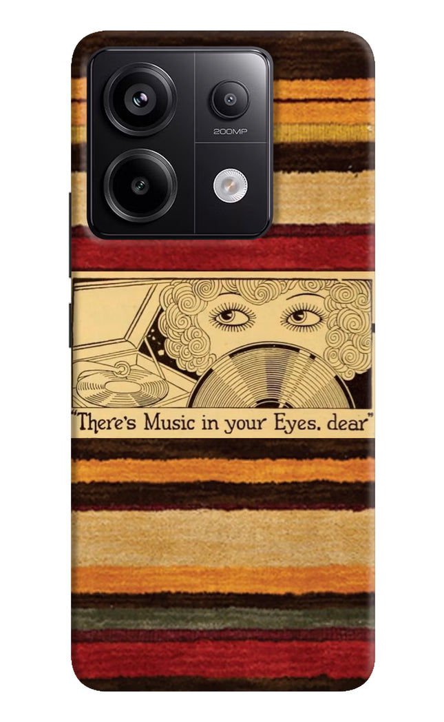 Vinyl Stripes Redmi Note 13 Pro 5G Hard Case Back Cover by Casekaro