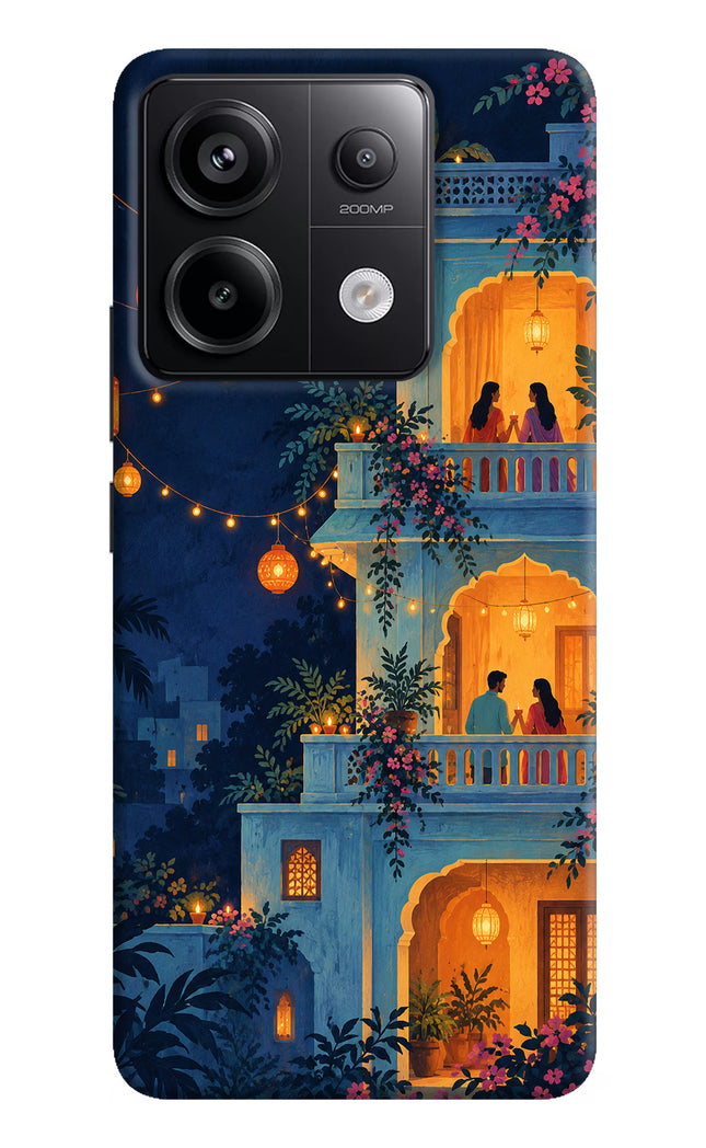 Balcony Glow Redmi Note 13 Pro 5G Hard Case Back Cover by Casekaro