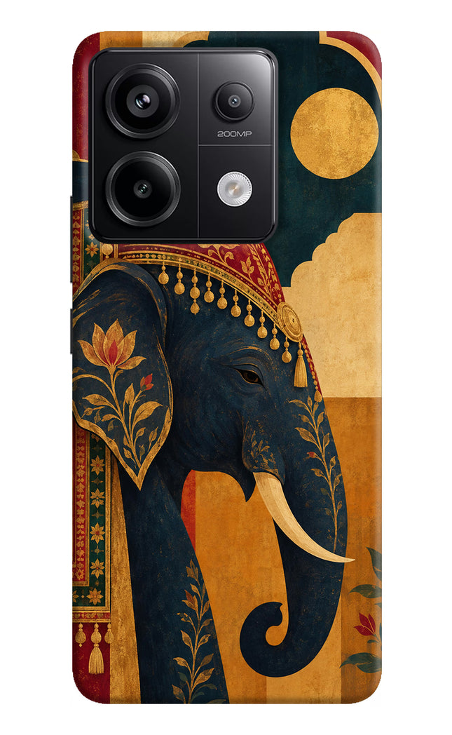Royal Elephant Redmi Note 13 Pro 5G Hard Case Back Cover by Casekaro
