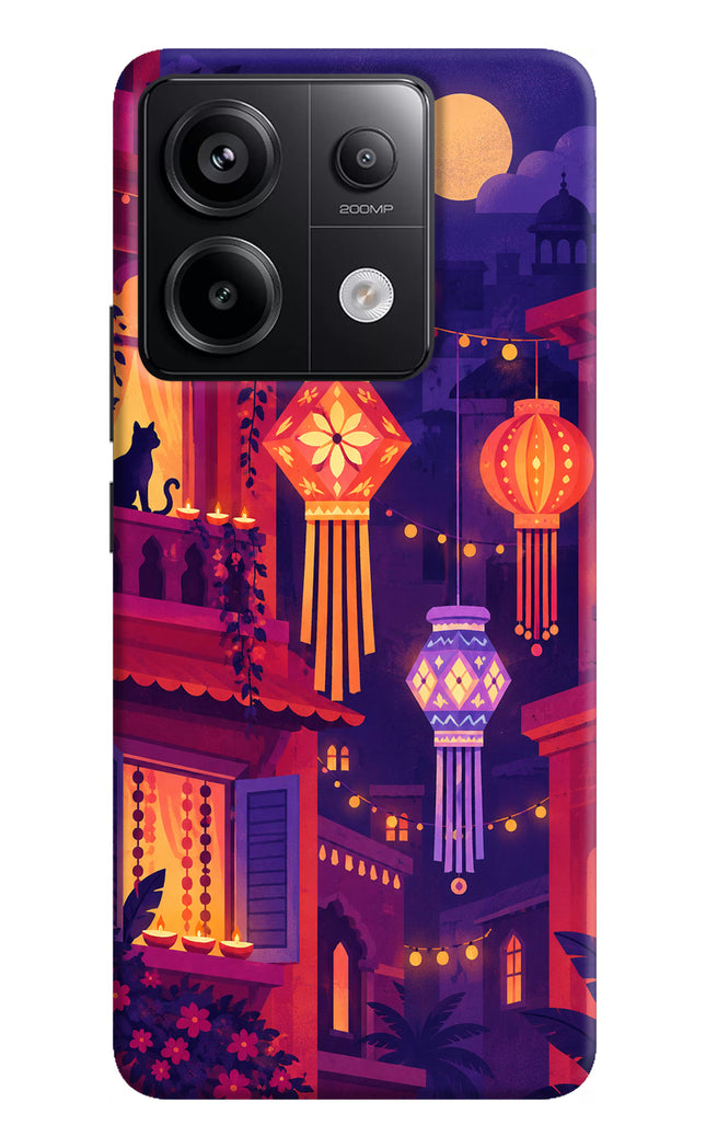 Lantern Lane Redmi Note 13 Pro 5G Hard Case Back Cover by Casekaro
