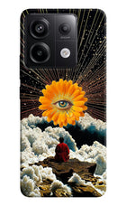 Cosmic Flower Redmi Note 13 Pro 5G Hard Case Back Cover by Casekaro