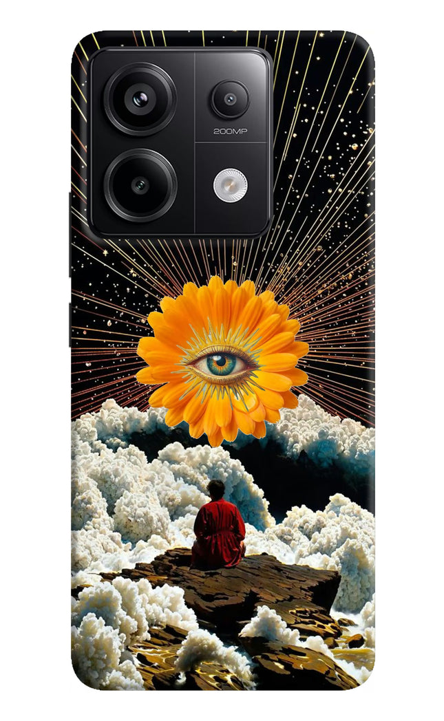 Cosmic Flower Redmi Note 13 Pro 5G Hard Case Back Cover by Casekaro