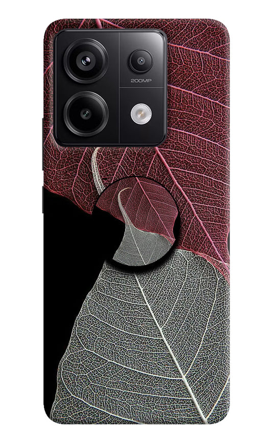 Leaf Pattern Redmi Note 13 Pro 5G Pop Case by Casekaro
