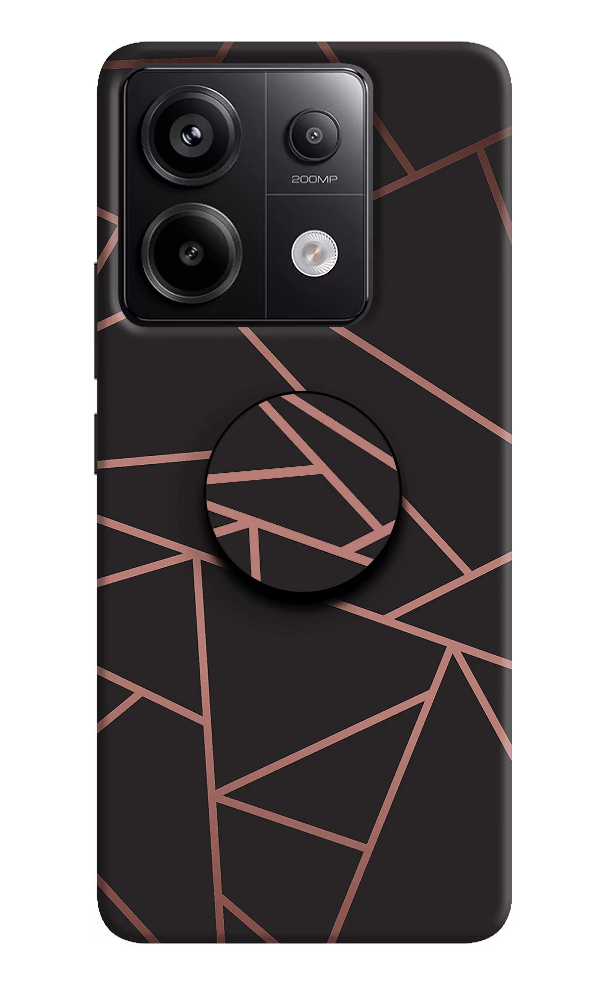 Geometric Pattern Redmi Note 13 Pro 5G Pop Case by Casekaro