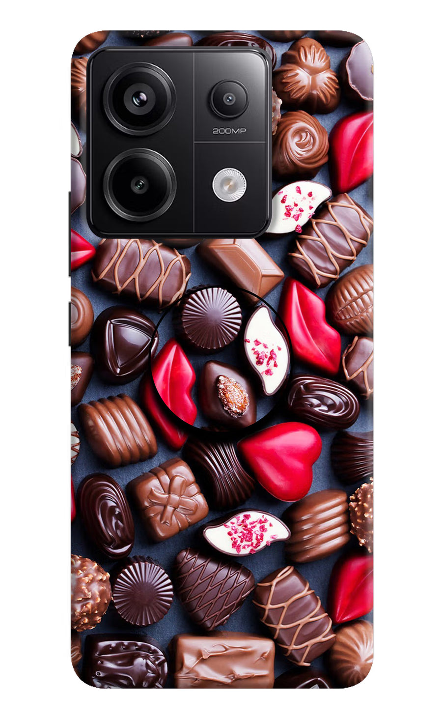 Chocolates Redmi Note 13 Pro 5G Pop Case, Hard case
