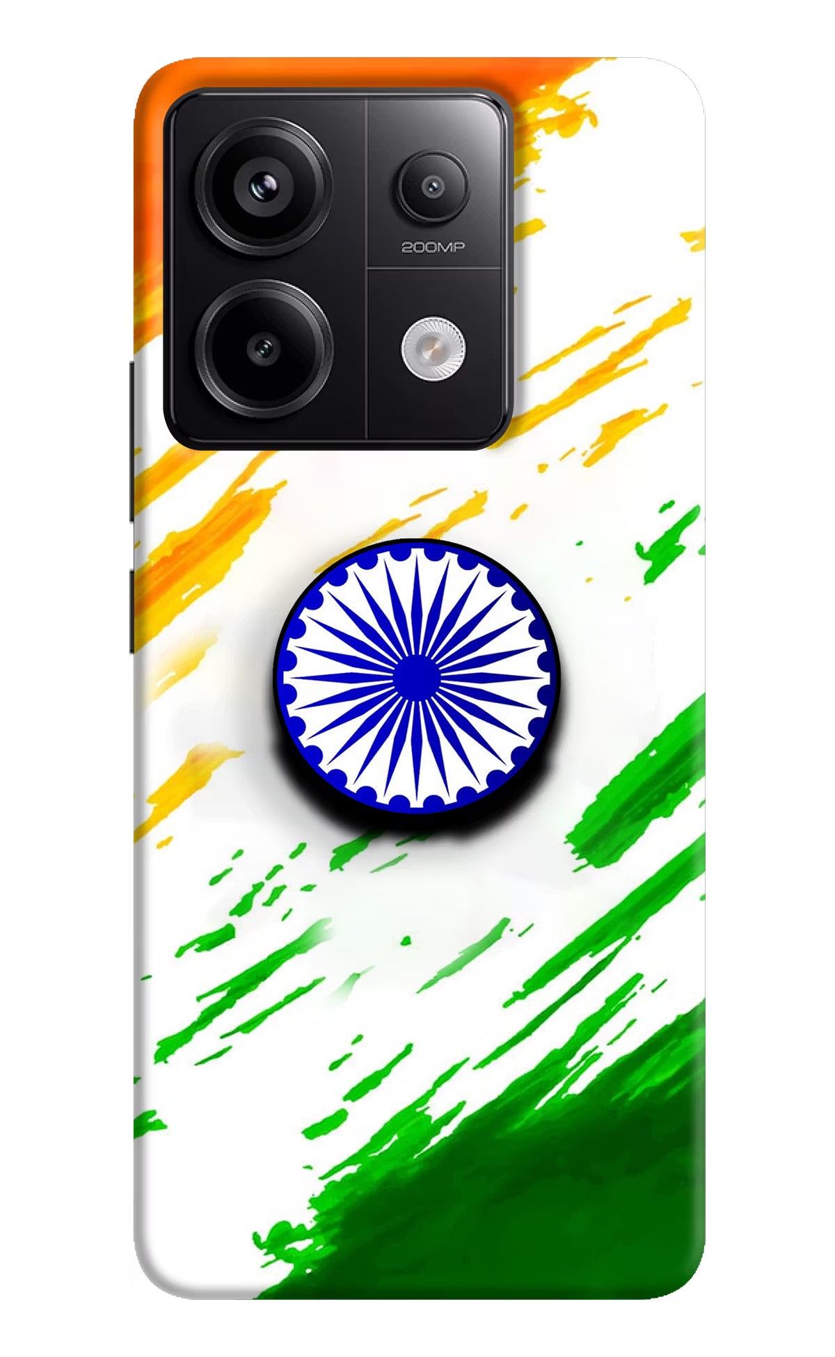Indian Flag Ashoka Chakra Redmi Note 13 Pro 5G Pop Case by Casekaro