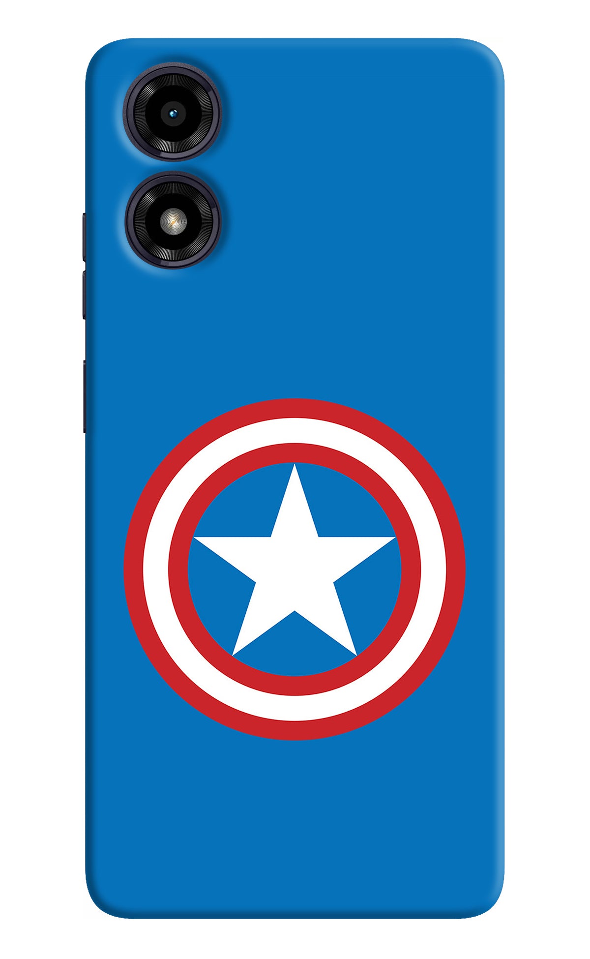 Captain America Logo Moto G04 Back Cover