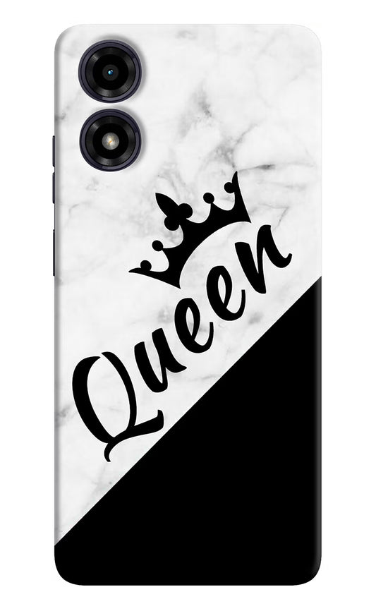 Queen Moto G04 Hard Case Back Cover by Casekaro