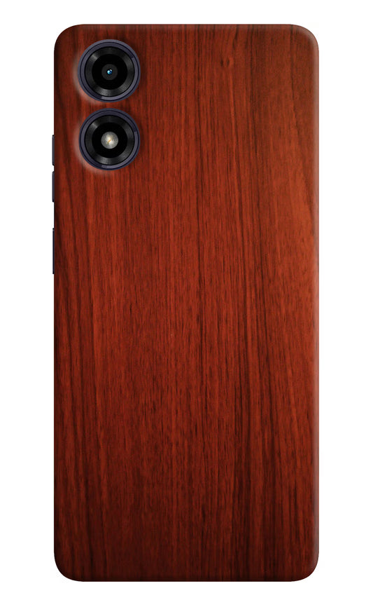 Wooden Plain Pattern Moto G04 Hard Case Back Cover by Casekaro