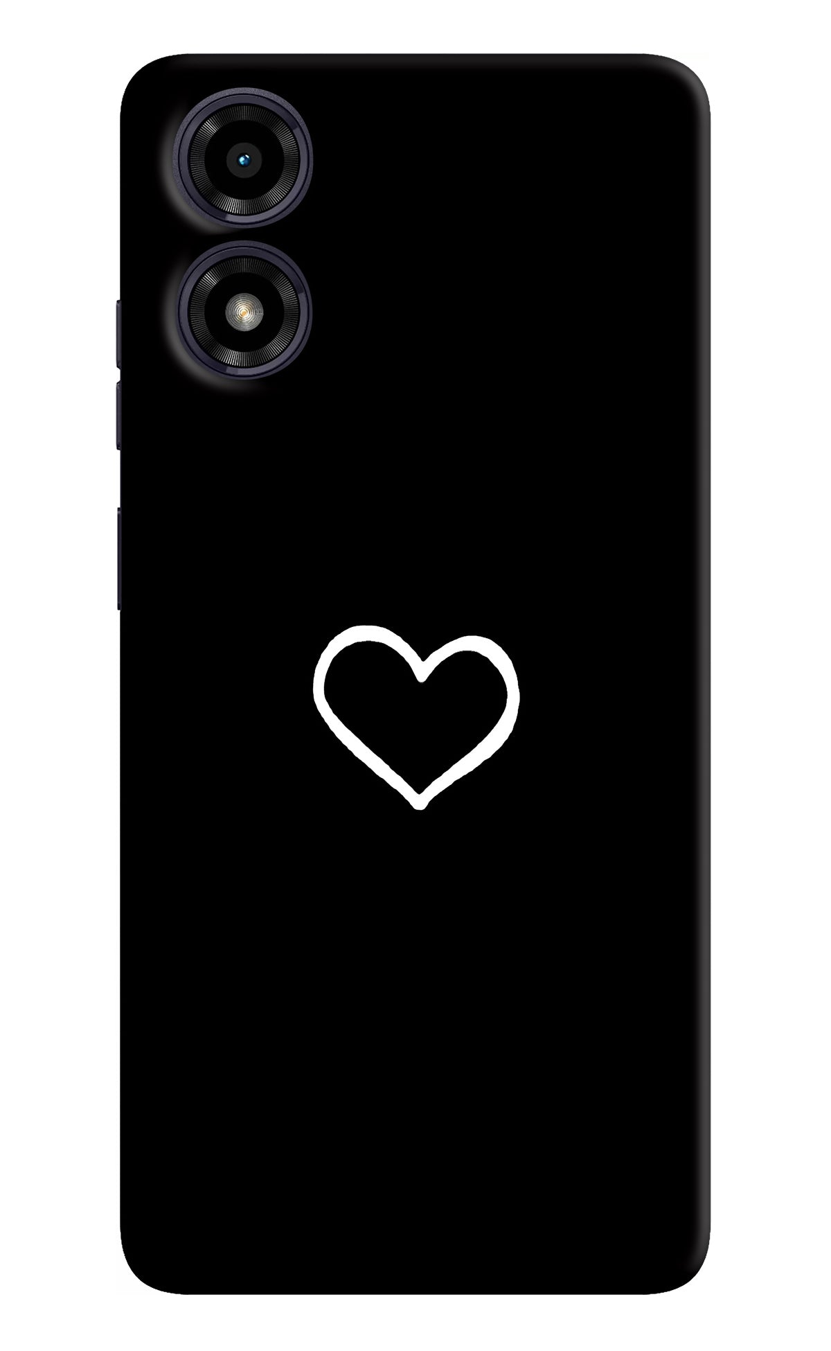 Heart Moto G04 Back Cover