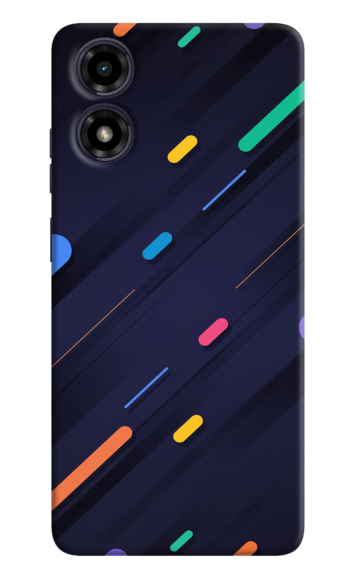 Abstract Design Moto G04 Back Cover