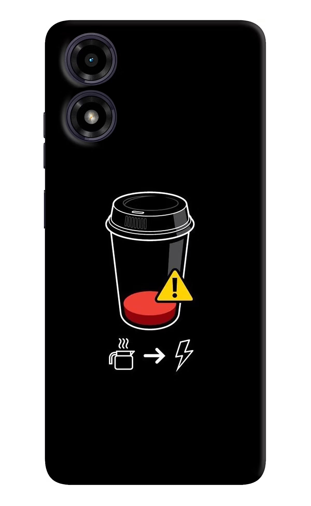 Coffee Moto G04 Hard Case Back Cover by Casekaro