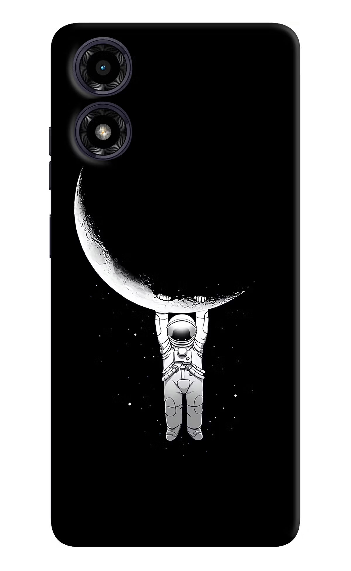 Moon Space Moto G04 Hard Case Back Cover by Casekaro