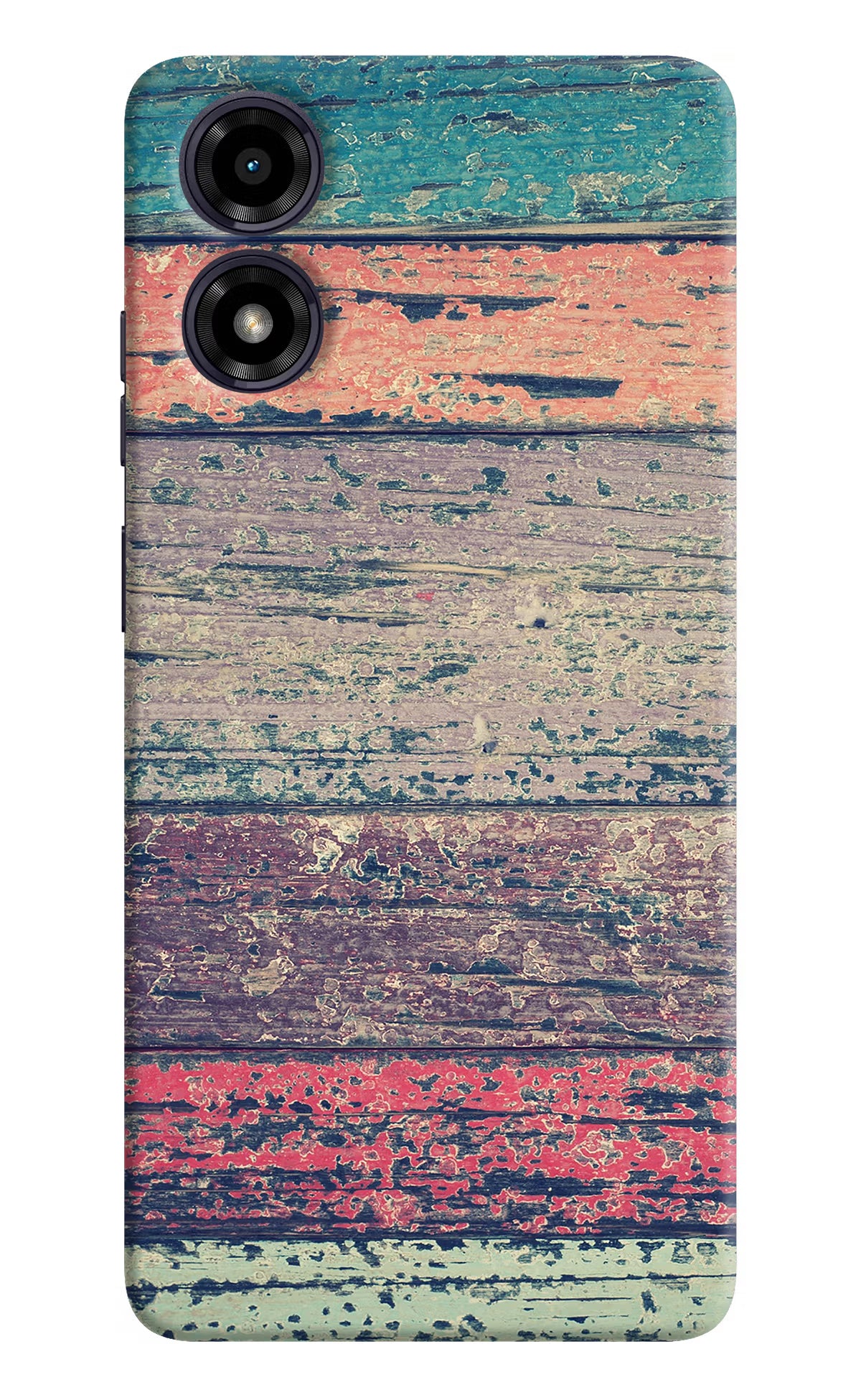 Colourful Wall Moto G04 Hard Case Back Cover by Casekaro