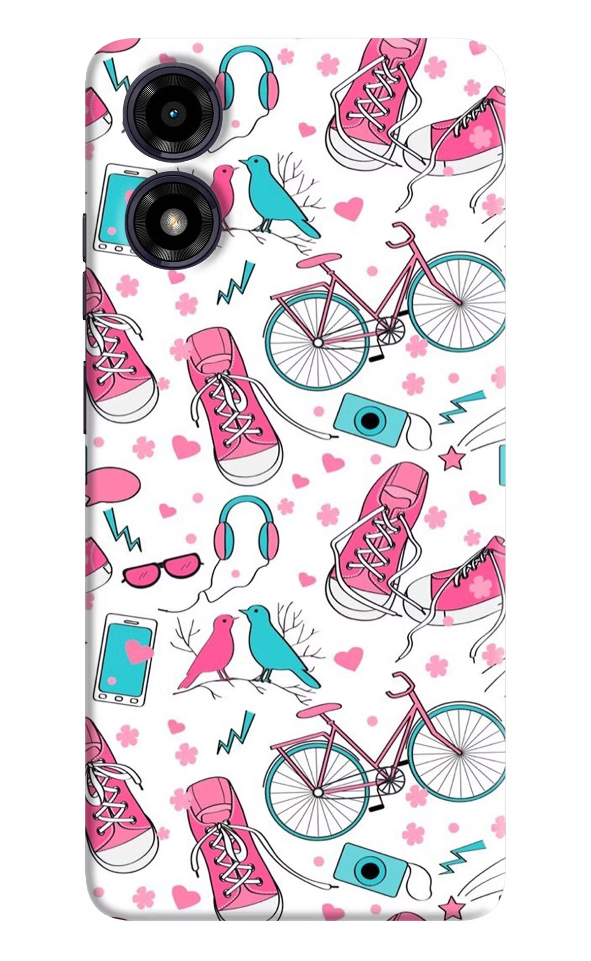 Artwork Moto G04 Hard Case Back Cover by Casekaro