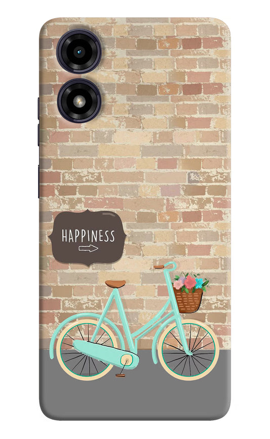 Happiness Artwork Moto G04 Hard Case Back Cover by Casekaro