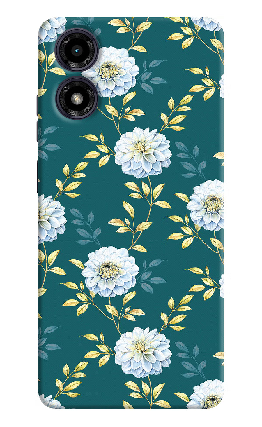 Flowers Moto G04 Back Cover, Hard case