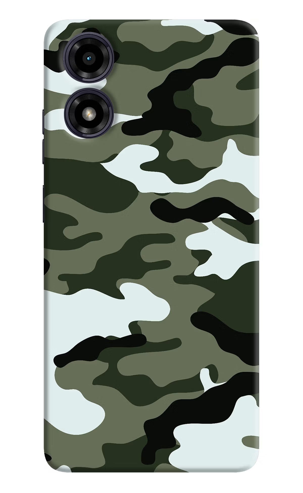 Camouflage Moto G04 Hard Case Back Cover by Casekaro