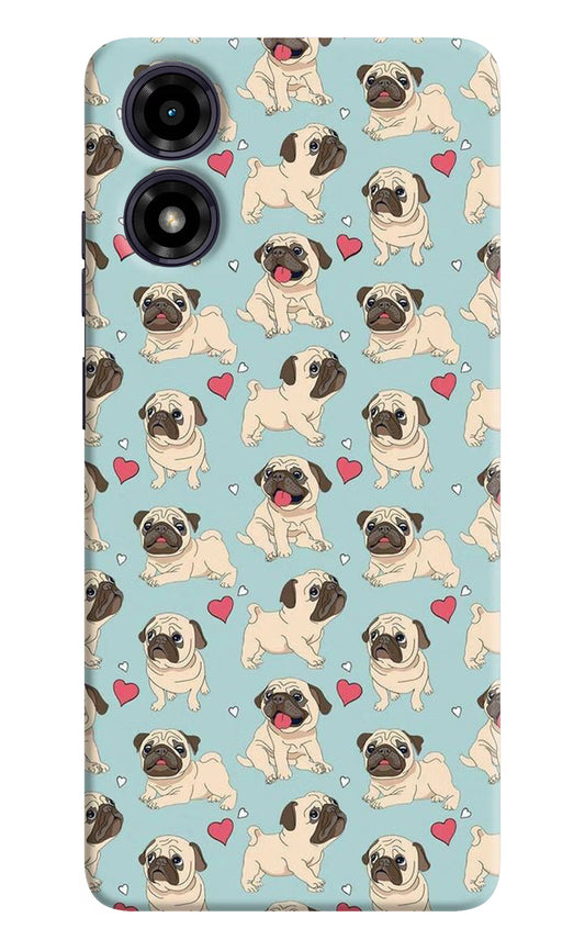 Pug Dog Moto G04 Hard Case Back Cover by Casekaro