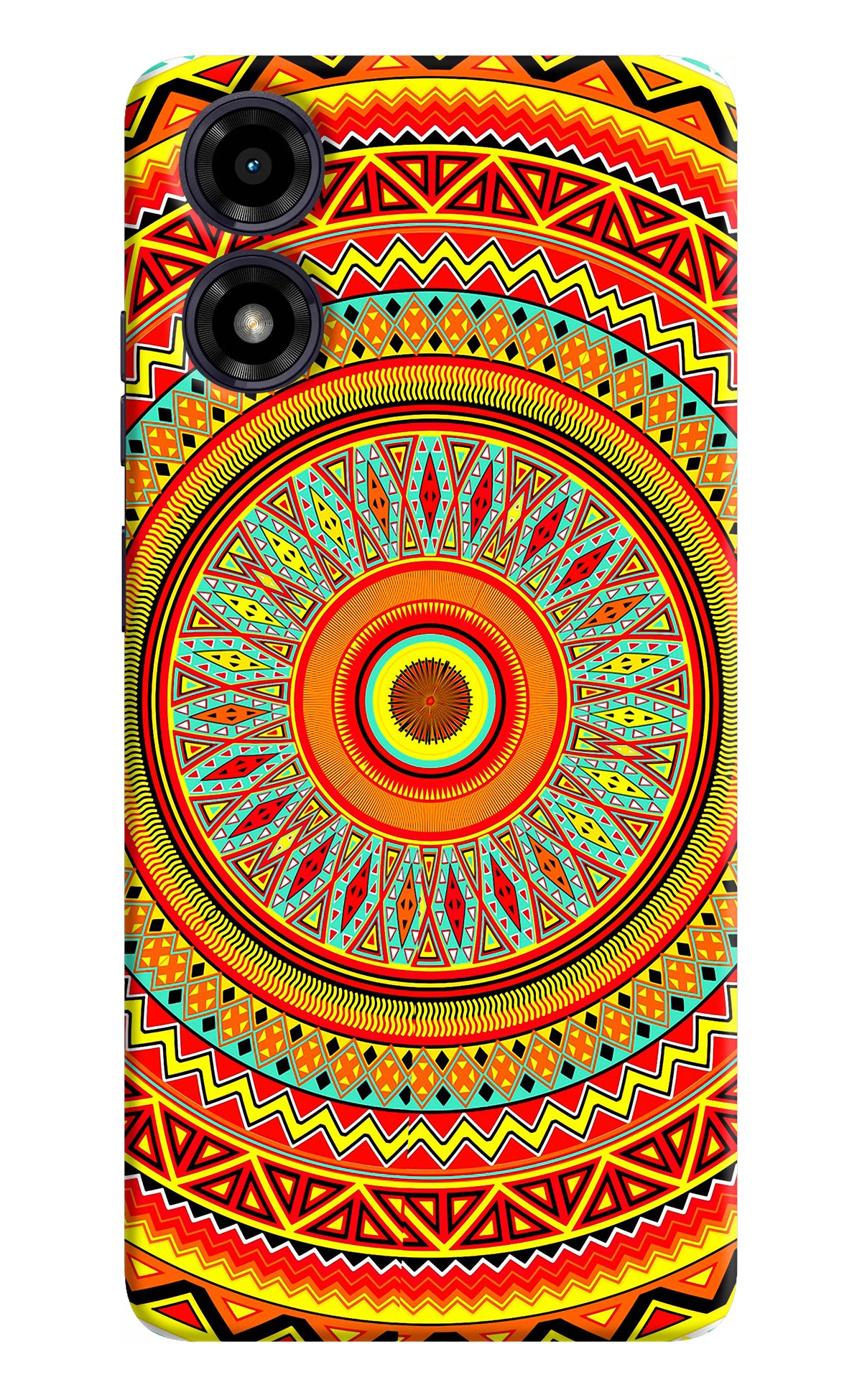 Mandala Pattern Moto G04 Back Cover