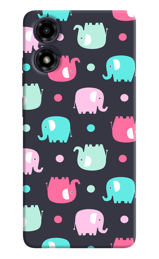 Elephants Moto G04 Hard Case Back Cover by Casekaro