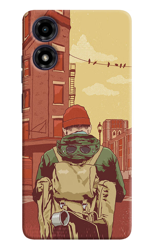 Adventurous Moto G04 Hard Case Back Cover by Casekaro