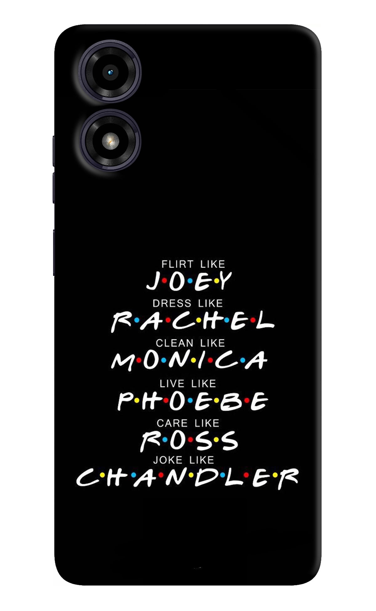 FRIENDS Character Moto G04 Back Cover