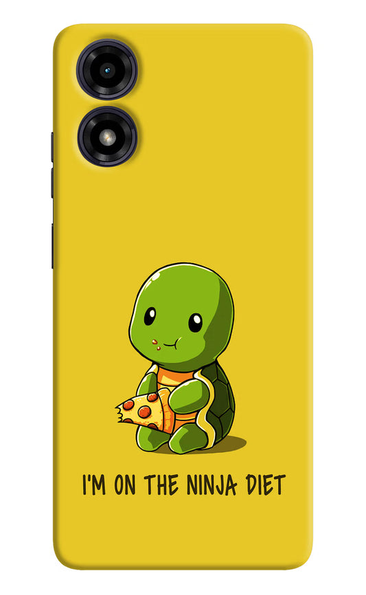 I'm on Ninja Diet Moto G04 Hard Case Back Cover by Casekaro