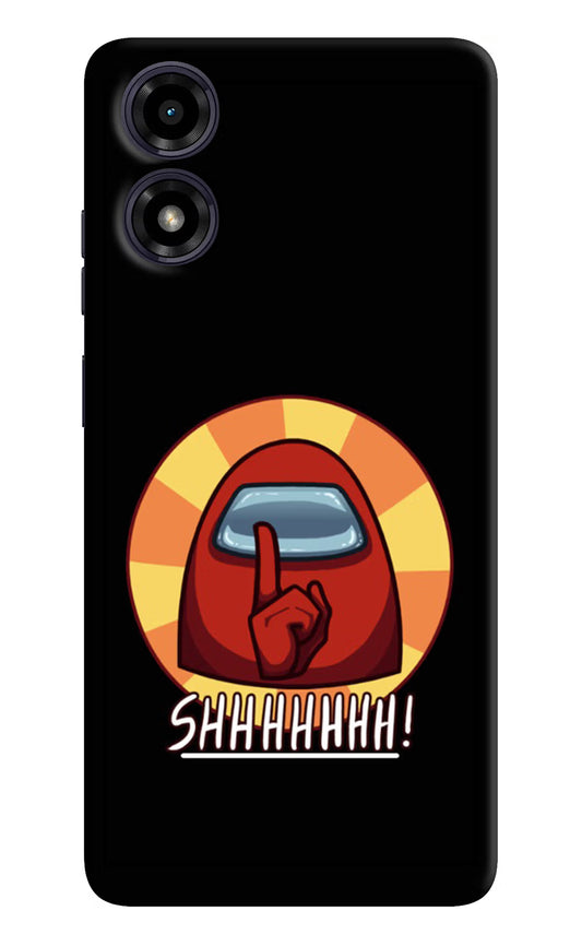 Among Us Shhh! Moto G04 Hard Case Back Cover by Casekaro
