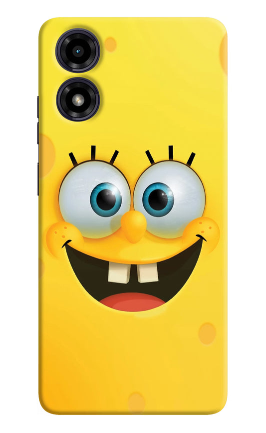 Sponge 1 Moto G04 Hard Case Back Cover by Casekaro