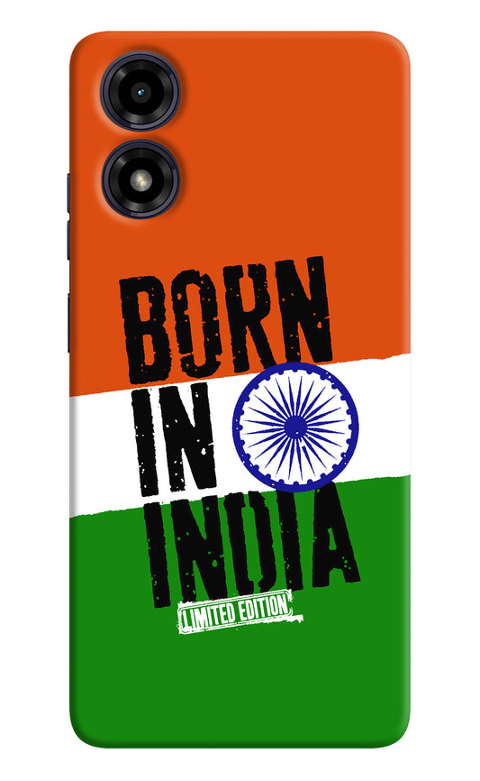 Born in India Moto G04 Back Cover