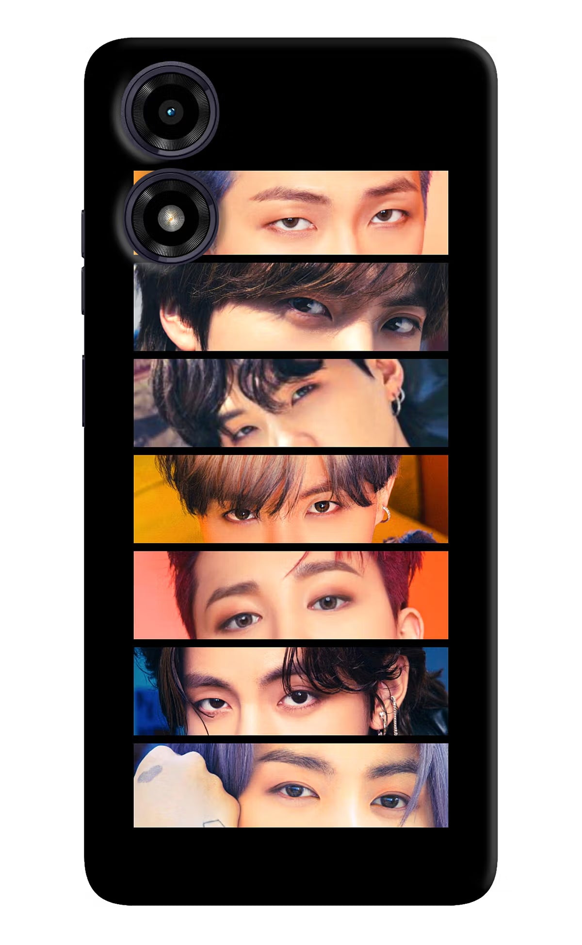 BTS Eyes Moto G04 Hard Case Back Cover by Casekaro