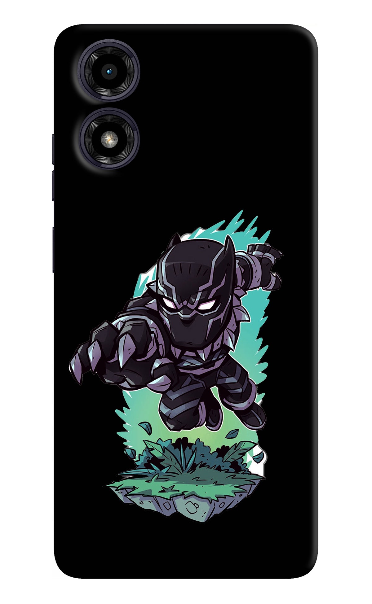 Black Panther Moto G04 Back Cover