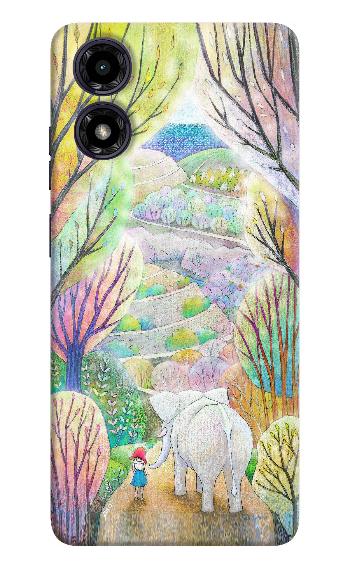 Nature Painting Moto G04 Hard Case Back Cover by Casekaro