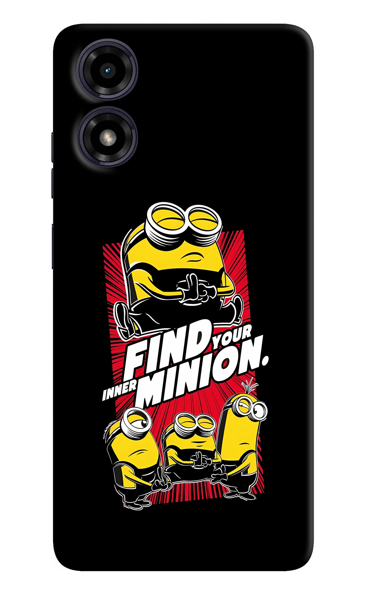 Find your inner Minion Moto G04 Back Cover