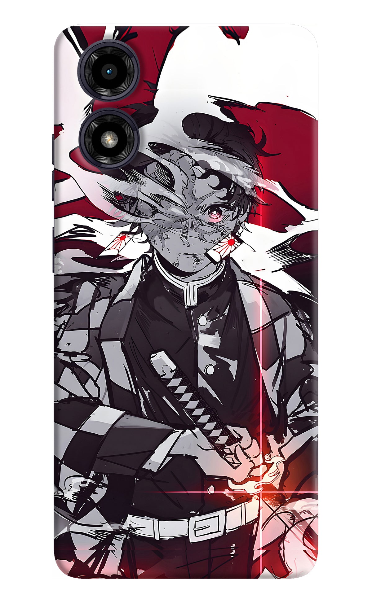 Demon Slayer Moto G04 Back Cover