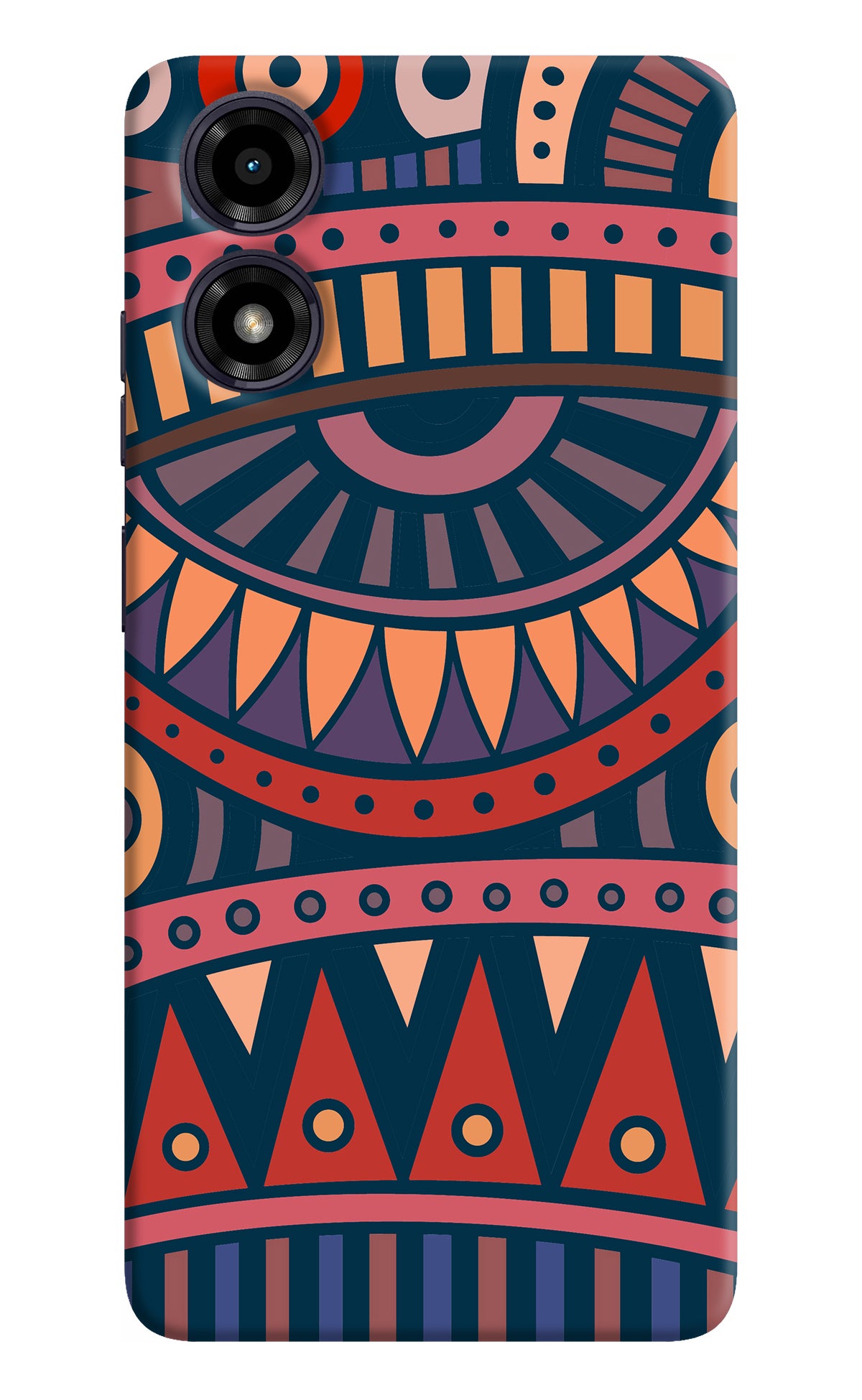 African Culture Design Moto G04 Back Cover