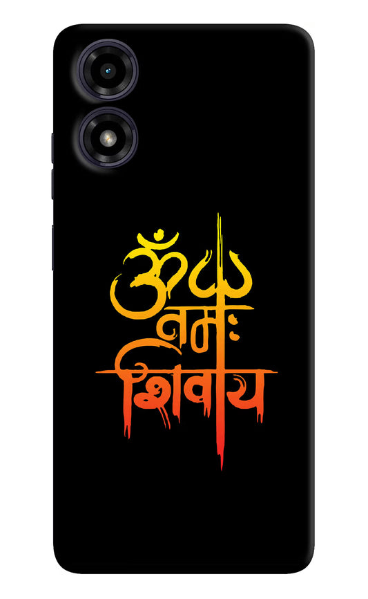 Om Namah Shivay Moto G04 Hard Case Back Cover by Casekaro
