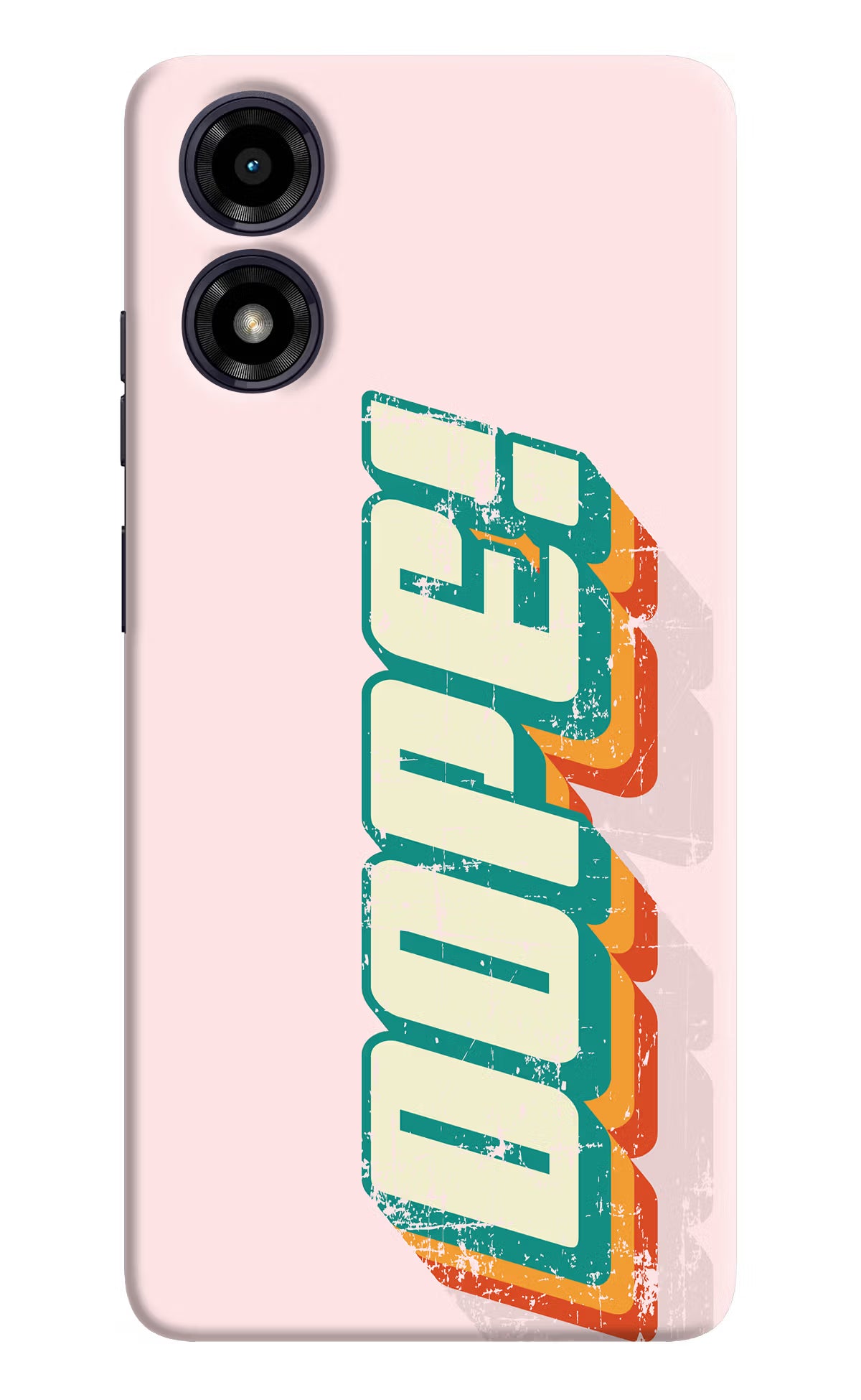 Dope Moto G04 Hard Case Back Cover by Casekaro