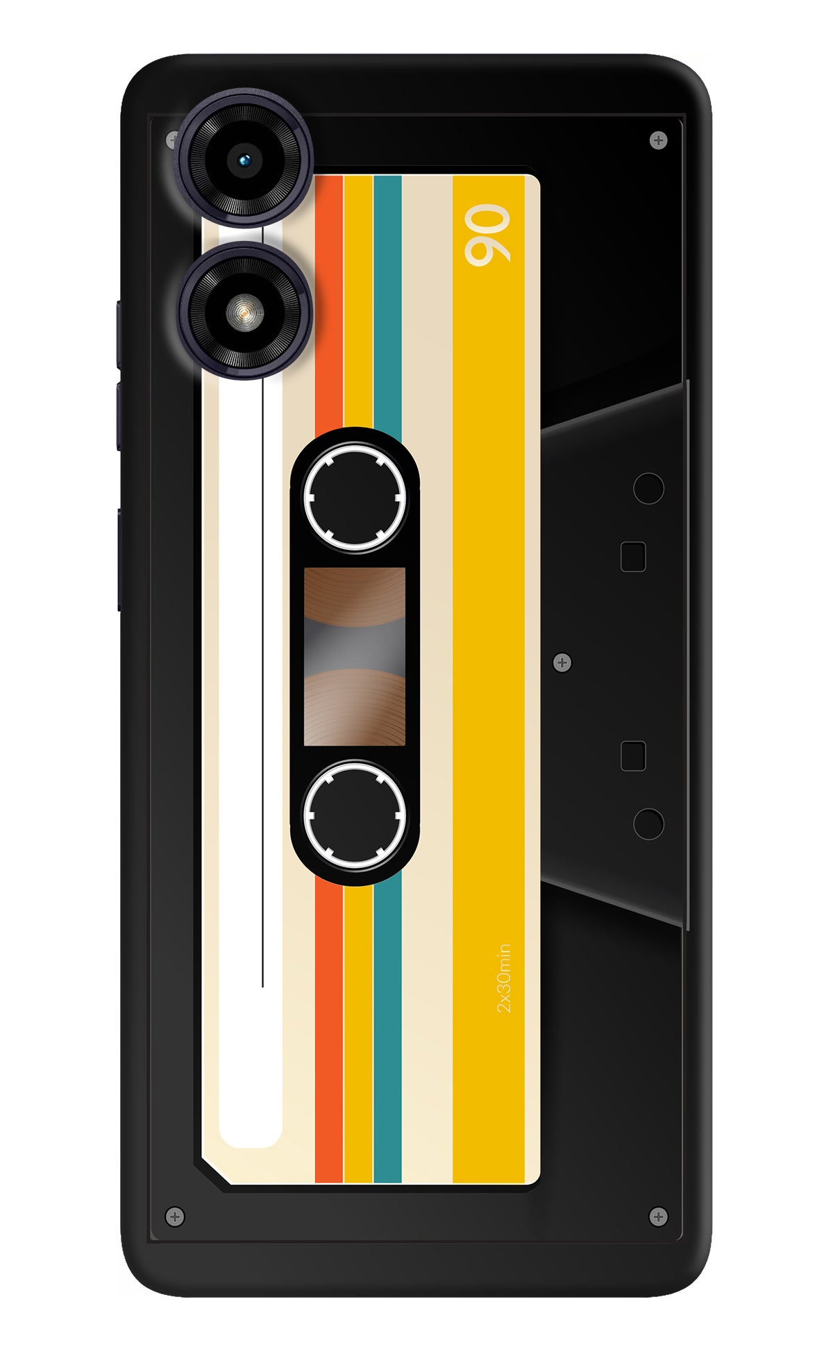 Tape Cassette Moto G04 Back Cover