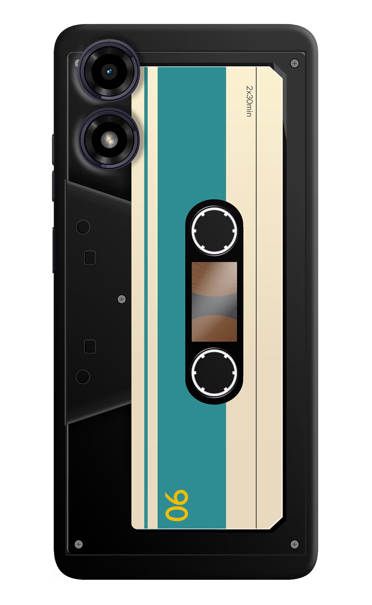 Cassette Moto G04 Hard Case Back Cover by Casekaro