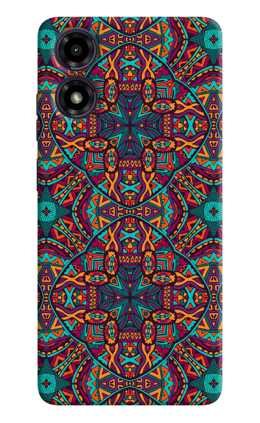 Colour Mandala Moto G04 Hard Case Back Cover by Casekaro