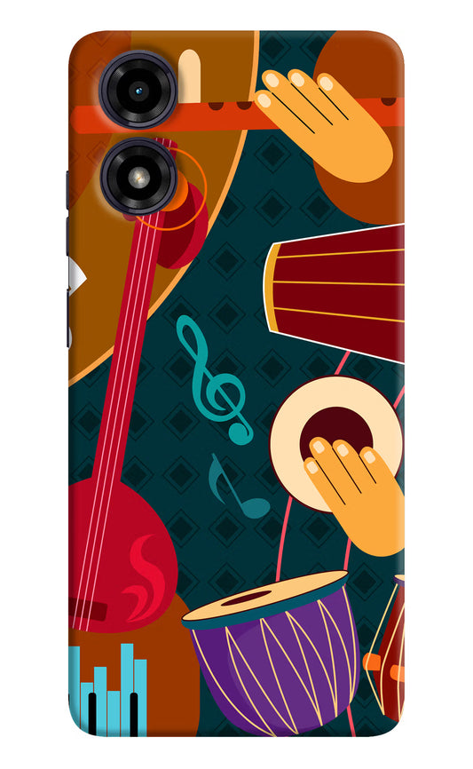 Music Instrument Moto G04 Hard Case Back Cover by Casekaro