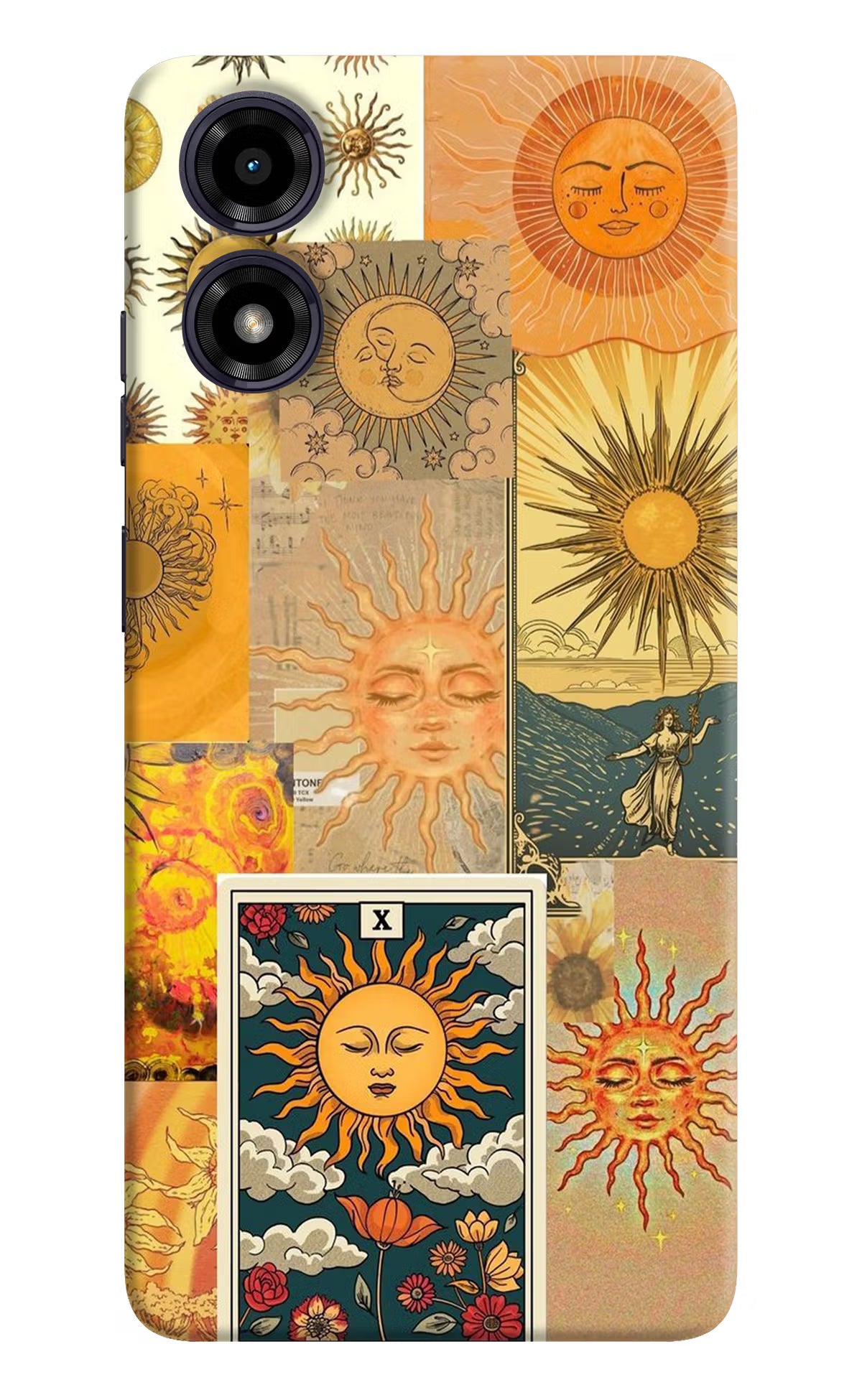 Sun Moto G04 Hard Case Back Cover by Casekaro