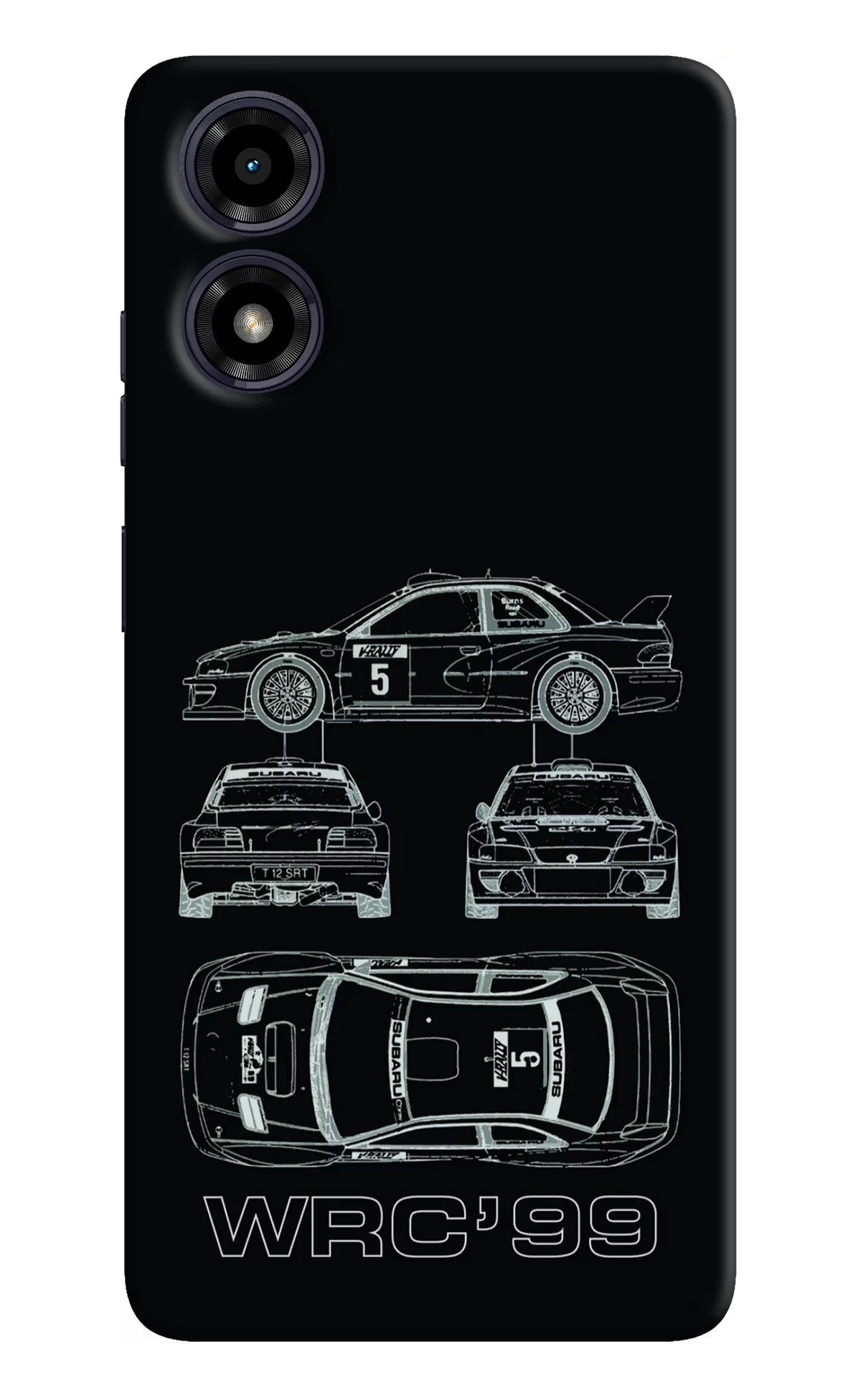 WRC'99 Moto G04 Hard Case Back Cover by Casekaro