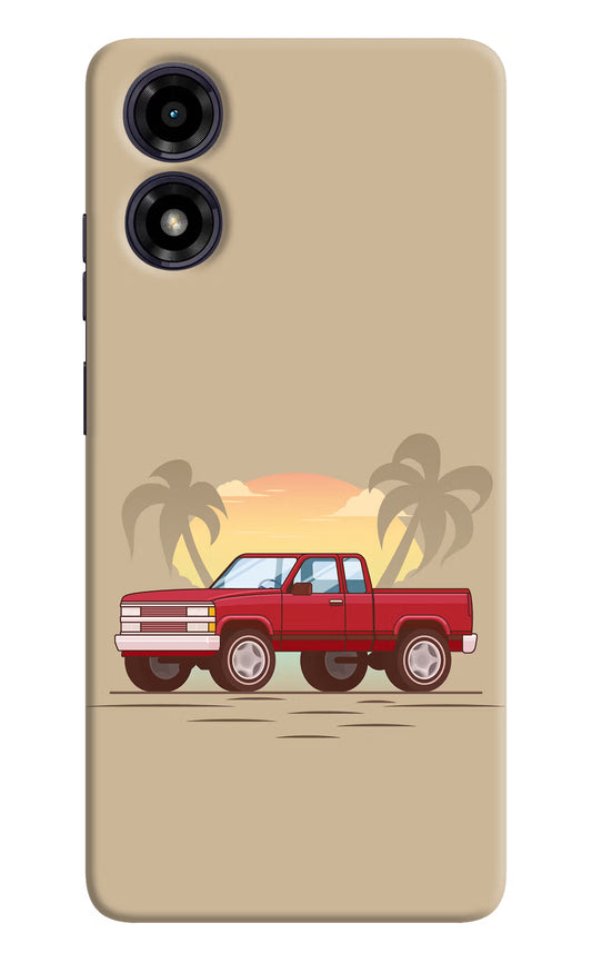 Desert Classic Drive Moto G04 Hard Case Back Cover by Casekaro