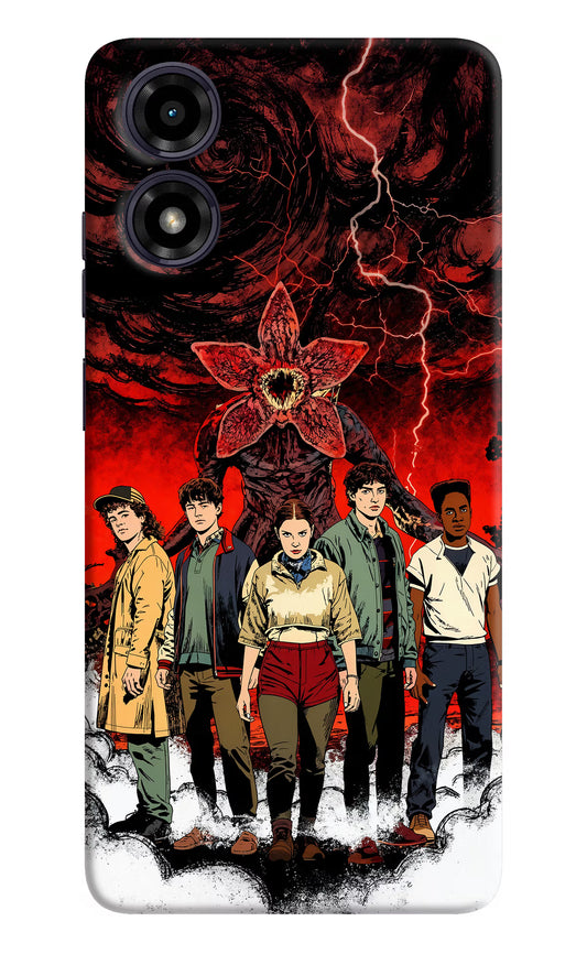 Ordinary Things Characters Moto G04 Hard Case Back Cover by Casekaro