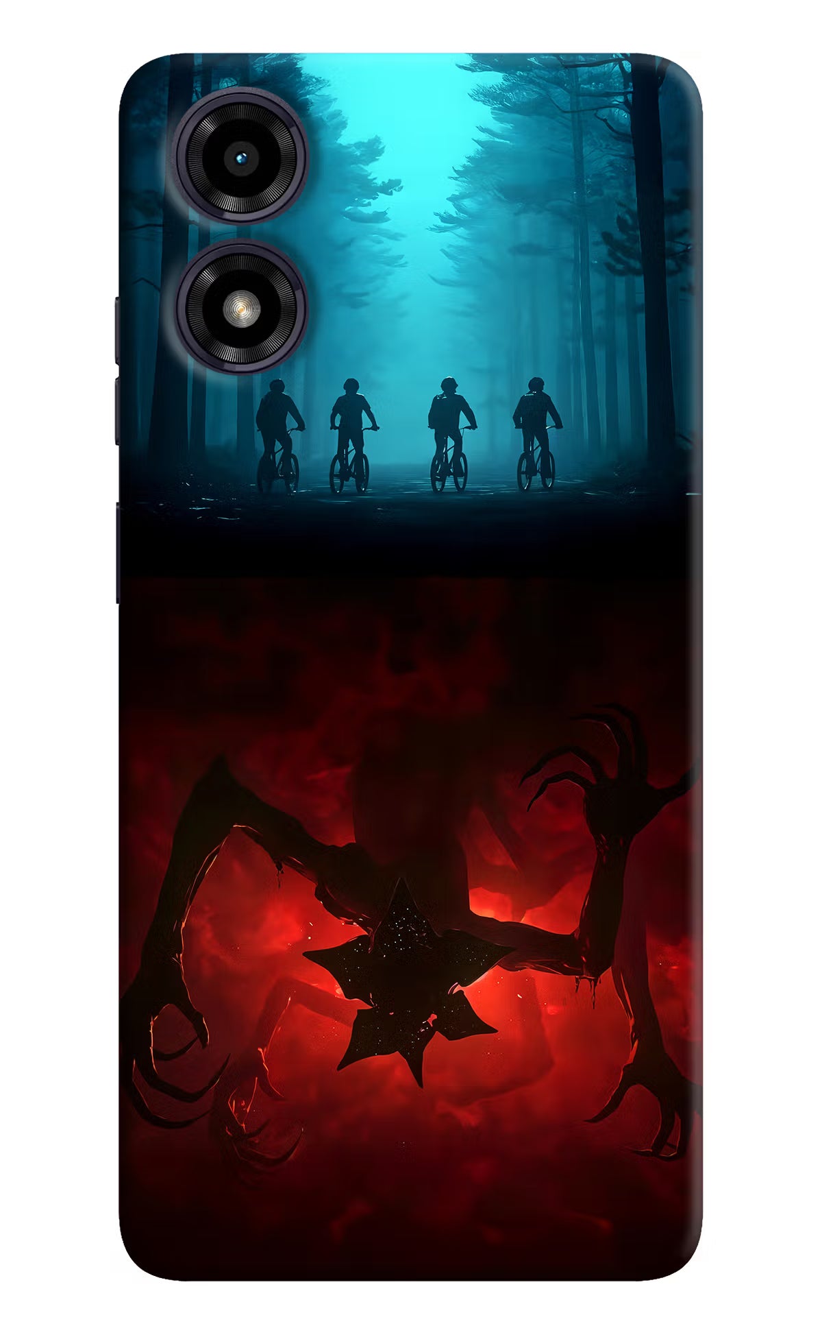 Ordinary Things Downside Up Moto G04 Hard Case Back Cover by Casekaro