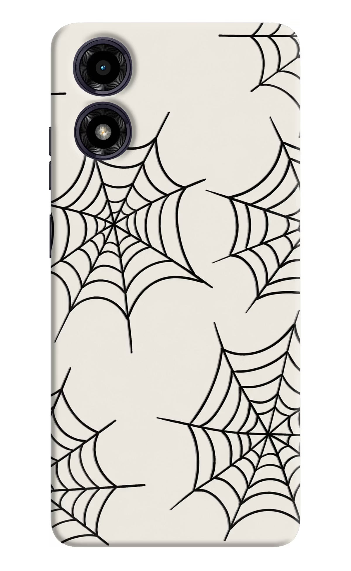 Spider Web Moto G04 Hard Case Back Cover by Casekaro
